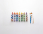 あなただけのオリジナル名画を作ろう！写真が「塗り絵」になる絵の具キット